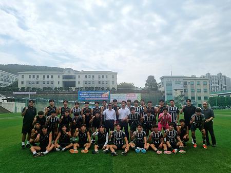 2024년 9월 6일(금) 대학축구U리그2 10권역 축구부 경기 응원(동명대VS김해대)